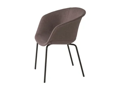 DUNK 1191M - Upholstered fabric chair with armrests _ Et al.